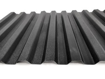 профнастил с-21 графит бархат ral 7024 (1050х2000)